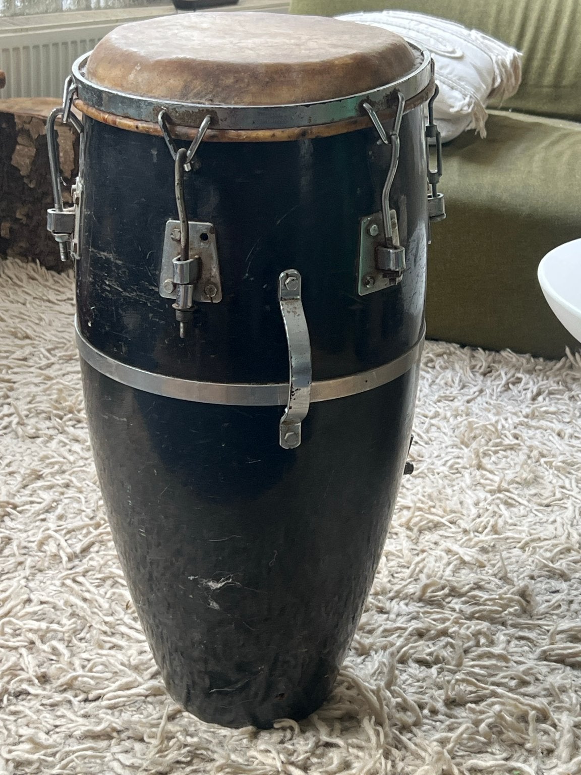 Vintage Cubaanse Tumbadora/Conga - Uniek exemplaar, Muziek en Instrumenten, Ophalen, Gebruikt, Overige merken