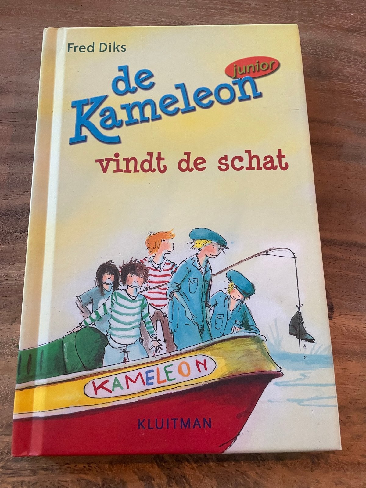 De Kameleon vindt de schat - Fred Diks Junior, Boeken, Ophalen of Verzenden, Zo goed als nieuw, Fictie algemeen