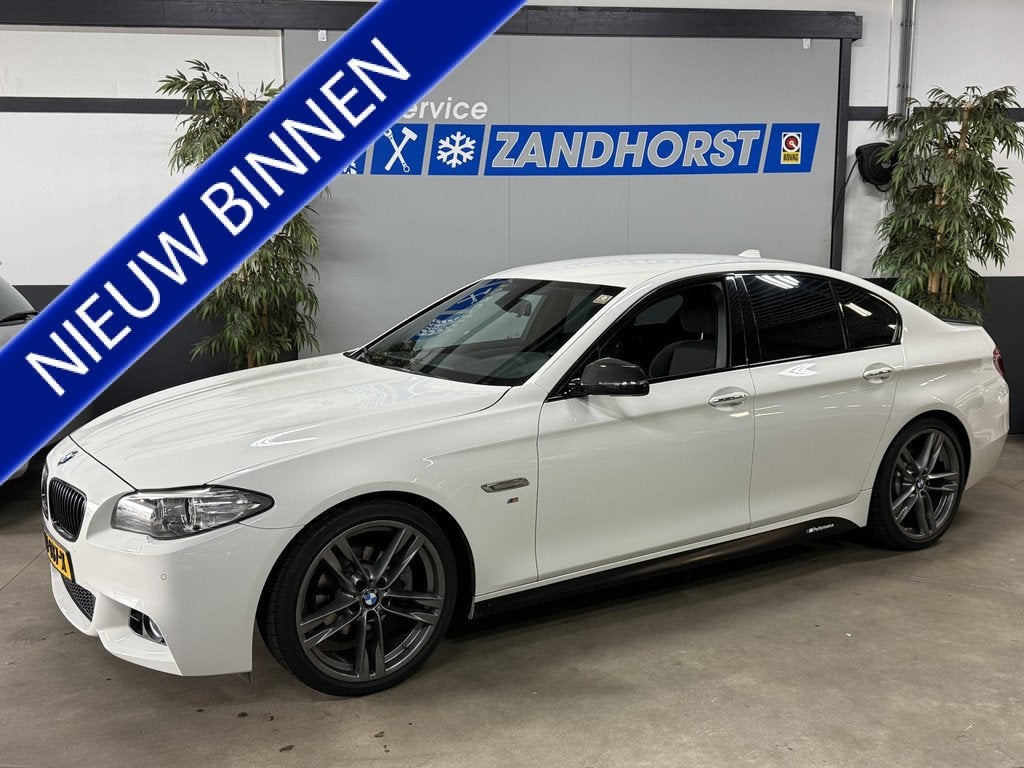 BMW 5 Serie 520i M Sport Edition High Executive (bj 2016), Auto's, BMW, Automaat, Achterwielaandrijving, Gebruikt, 4 cilinders
