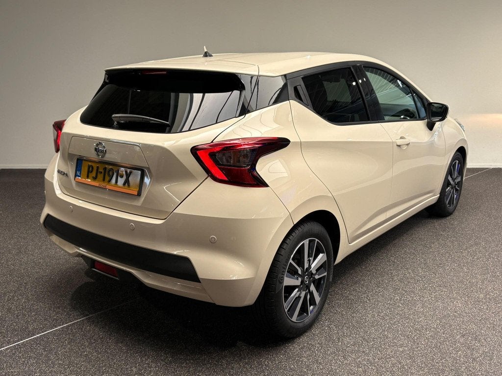 Nissan Micra 0.9 IG-T N-Connecta | Camera | Navigatie | Crui, Auto's, Nissan, Voorwielaandrijving, 898 cc, Stof, 23 km/l