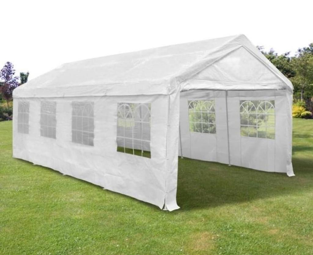 Party tenten 3x4 3x6 4x4 4x6 4x8 verhuur, huren, Ophalen, Zo goed als nieuw, Overige
