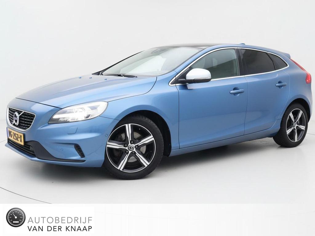 Volvo V40 2.0 T4 Business Sport R-design | Clima | Cruise |, Auto's, Volvo, Voorwielaandrijving, Gebruikt, Euro 6, Blauw