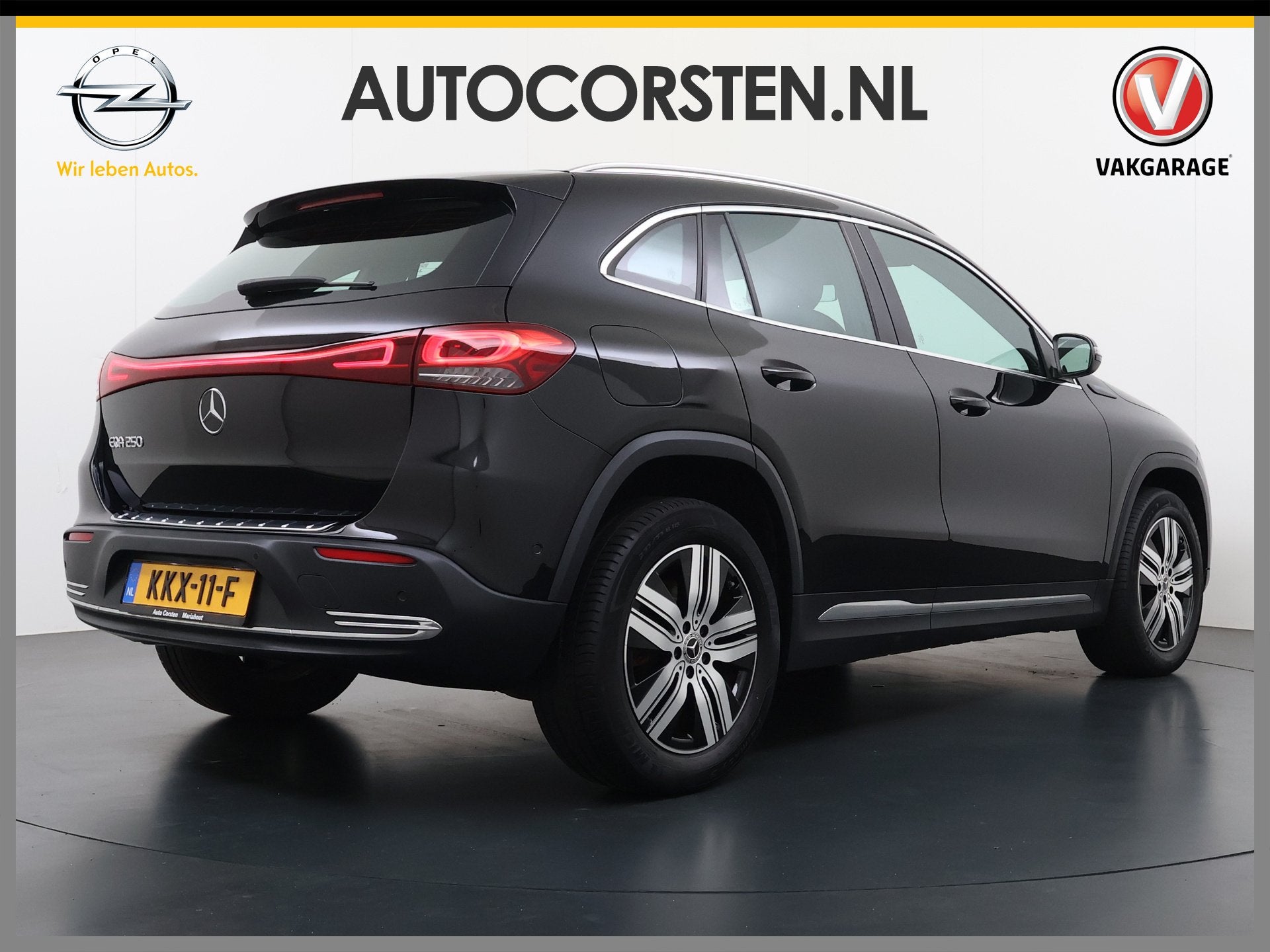 Mercedes-Benz EQA 250 69kWh SOH 97% Leer- Comfortstoel+Verwa, 1940 kg, Gebruikt, 190 pk, Leder