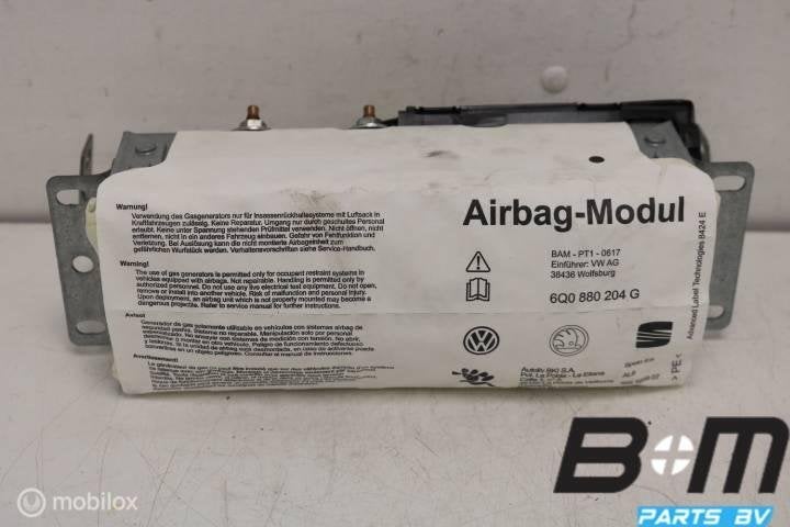 Bijrijdersairbag VW Polo 9N3 6Q0880204G, Gebruikt