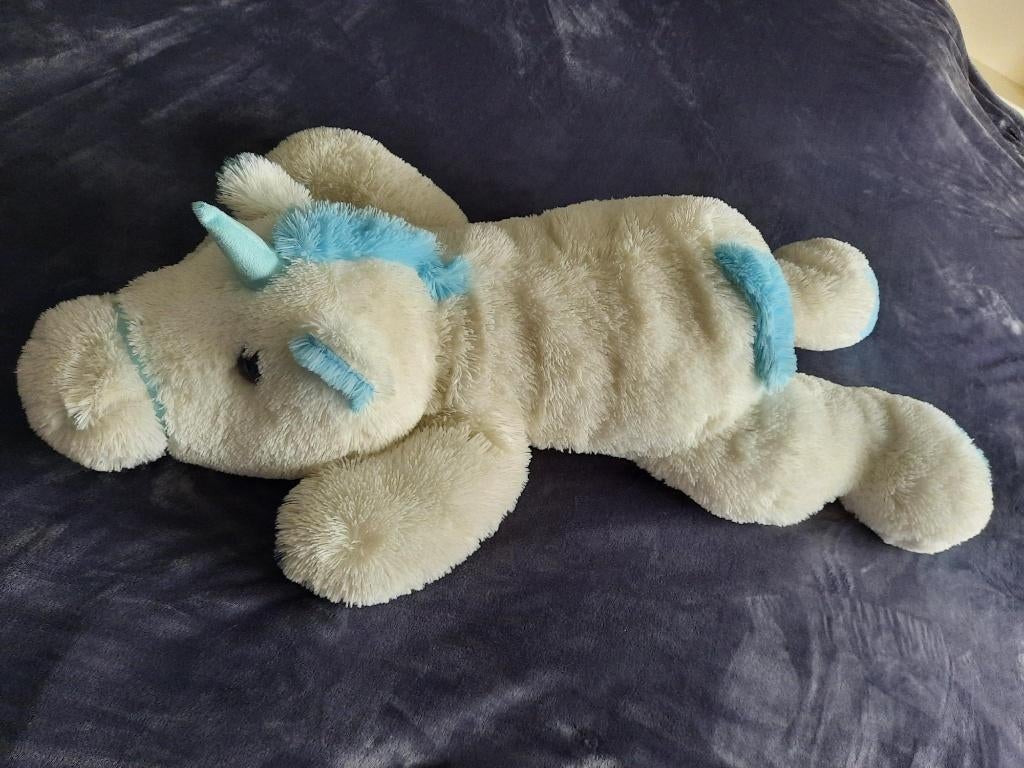 Knuffel Unicorn Wit Circa 100 cm groot., Ophalen of Verzenden, Nieuw, Wit, Overige typen
