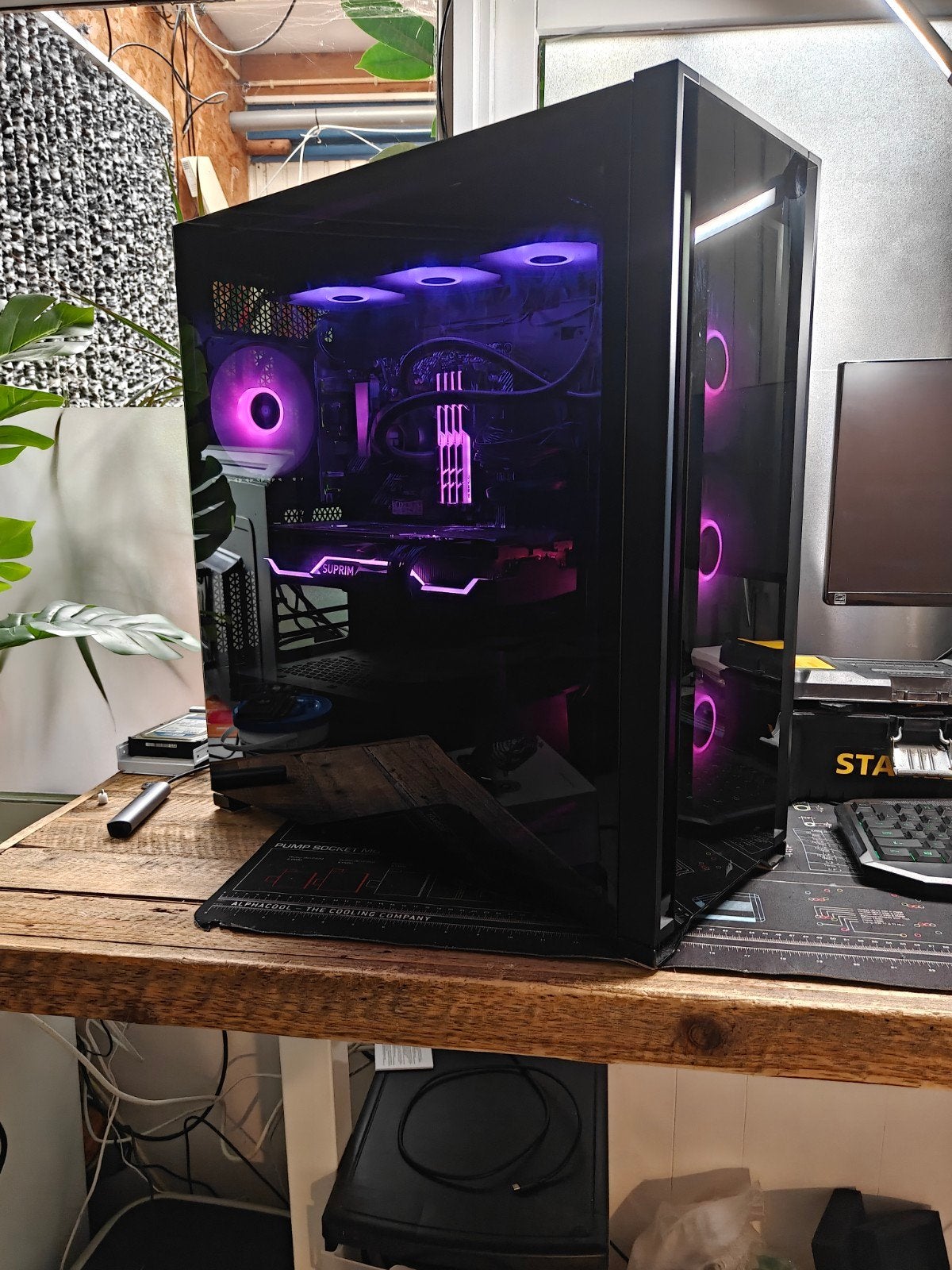 RTX 3070 Ti Game PC | Ryzen 7 5800X | 32GB RGB, Computers en Software, Ophalen, 32 GB, Zelf gebouwde pc, Zo goed als nieuw