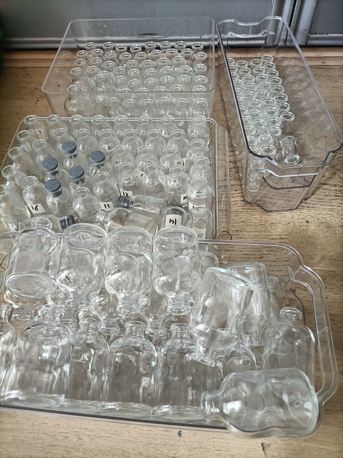 Kleine glazen medicijn flesjes, Ophalen, Overige typen