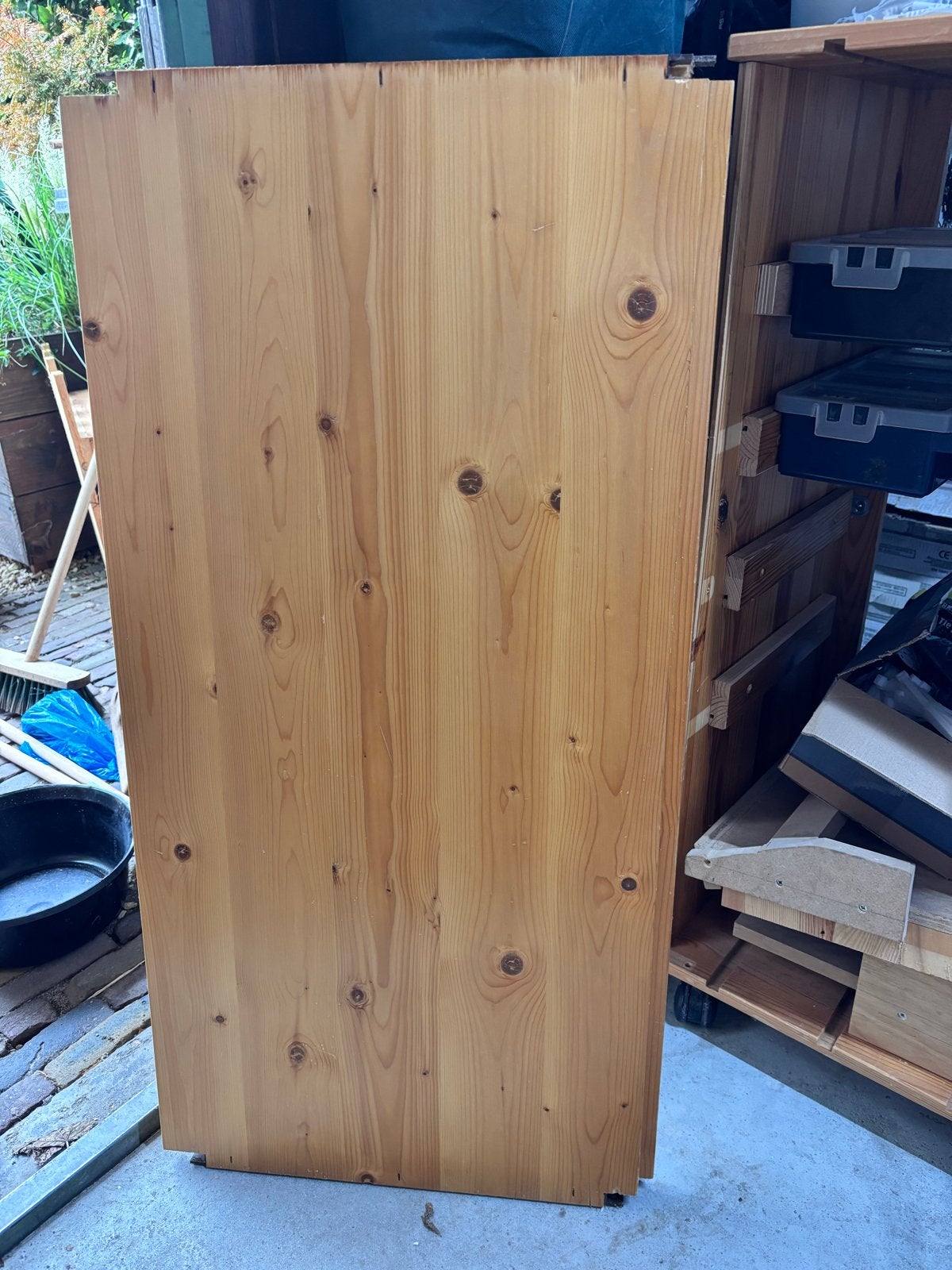 2 Lundia boekenkast planken uit de jaren '80 (48-100cm), Ophalen, Met plank(en), Gebruikt, 50 tot 100 cm