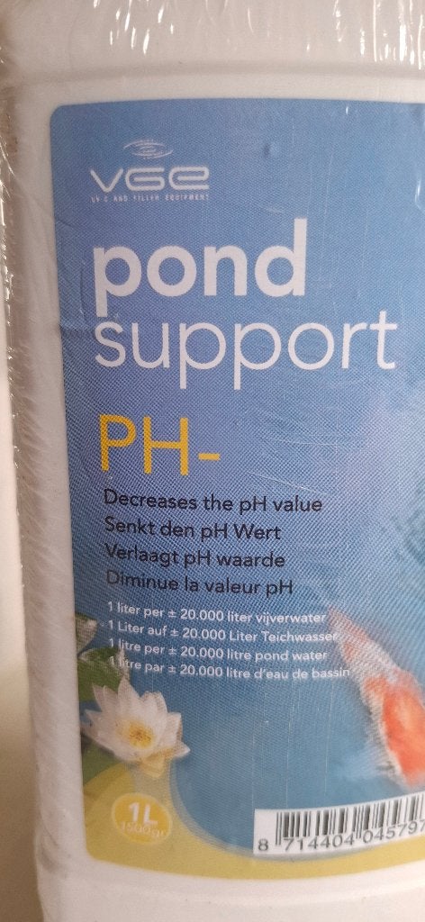 PH verlagers vis vijvers, Overige soorten