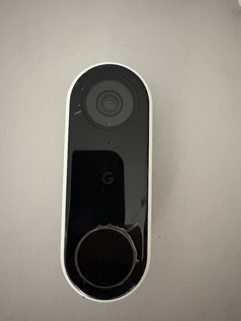 Google Nest Hello deurbel - Bedraad, Ophalen of Verzenden, Ingebouwde camera, Gebruikt, Bedraad