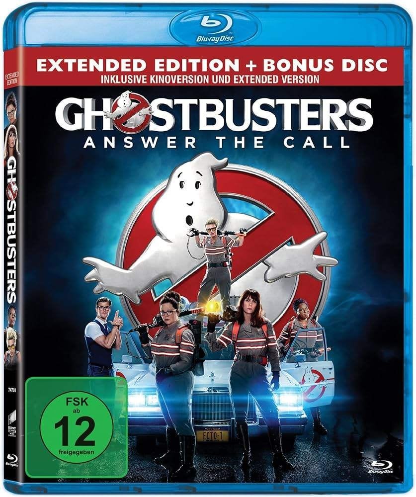 2X BLU-RAY GHOSTBUSTERS answer the call, Verzenden, Film, Zo goed als nieuw, Blu-ray