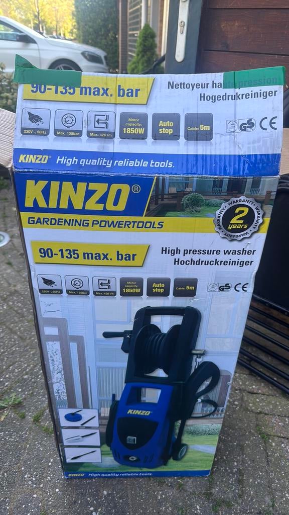Nieuwe hogedruk, Ophalen, Zo goed als nieuw, Elektrisch