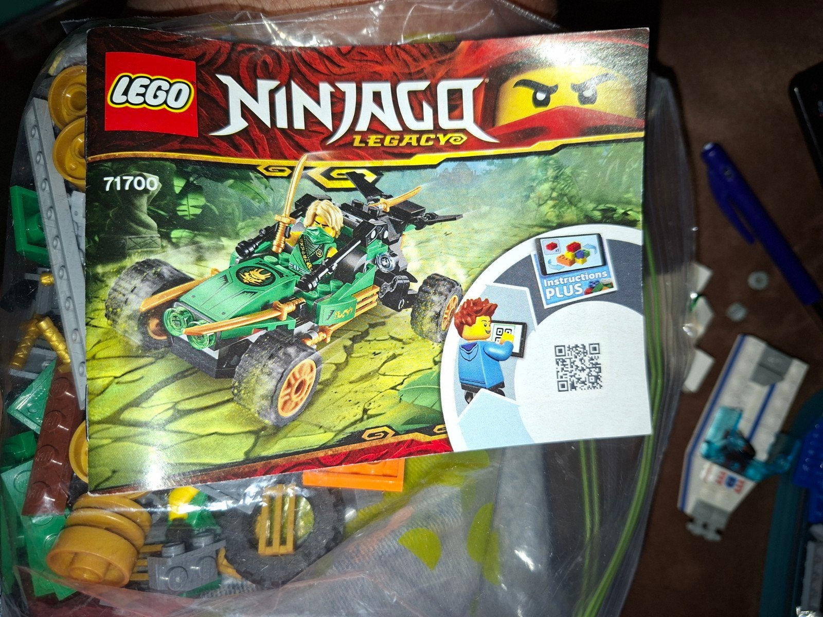 Lego Ninjago Legacy 71700 Jungle Raider, Gebruikt, Lego, Ophalen of Verzenden, Compleet