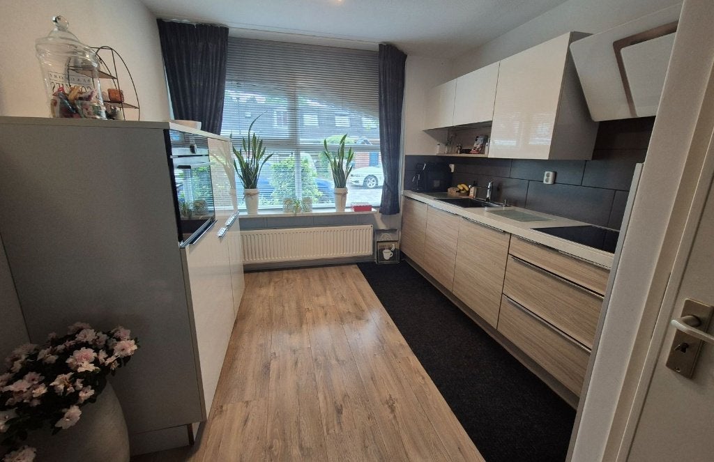 Te koop Nolte keuken., Ophalen, Gebruikt, Wit, Dubbelwandige keuken