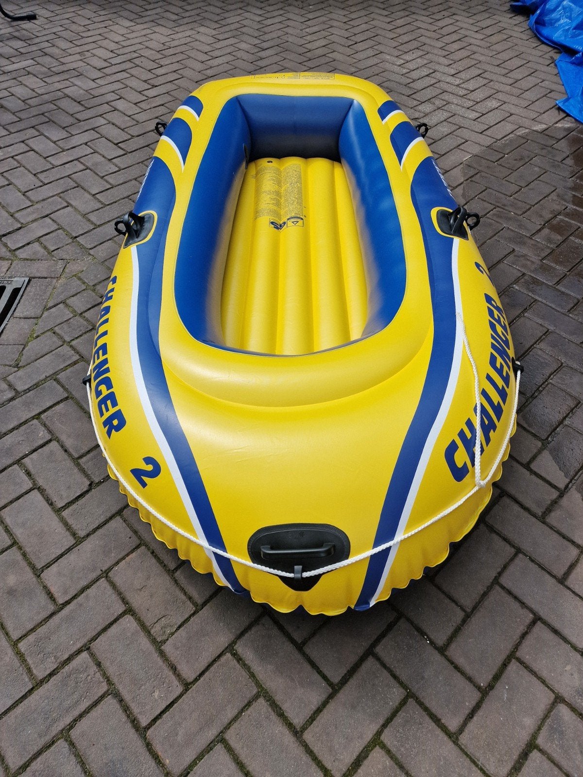 Intex Challenger 2 opblaasboot, Ophalen