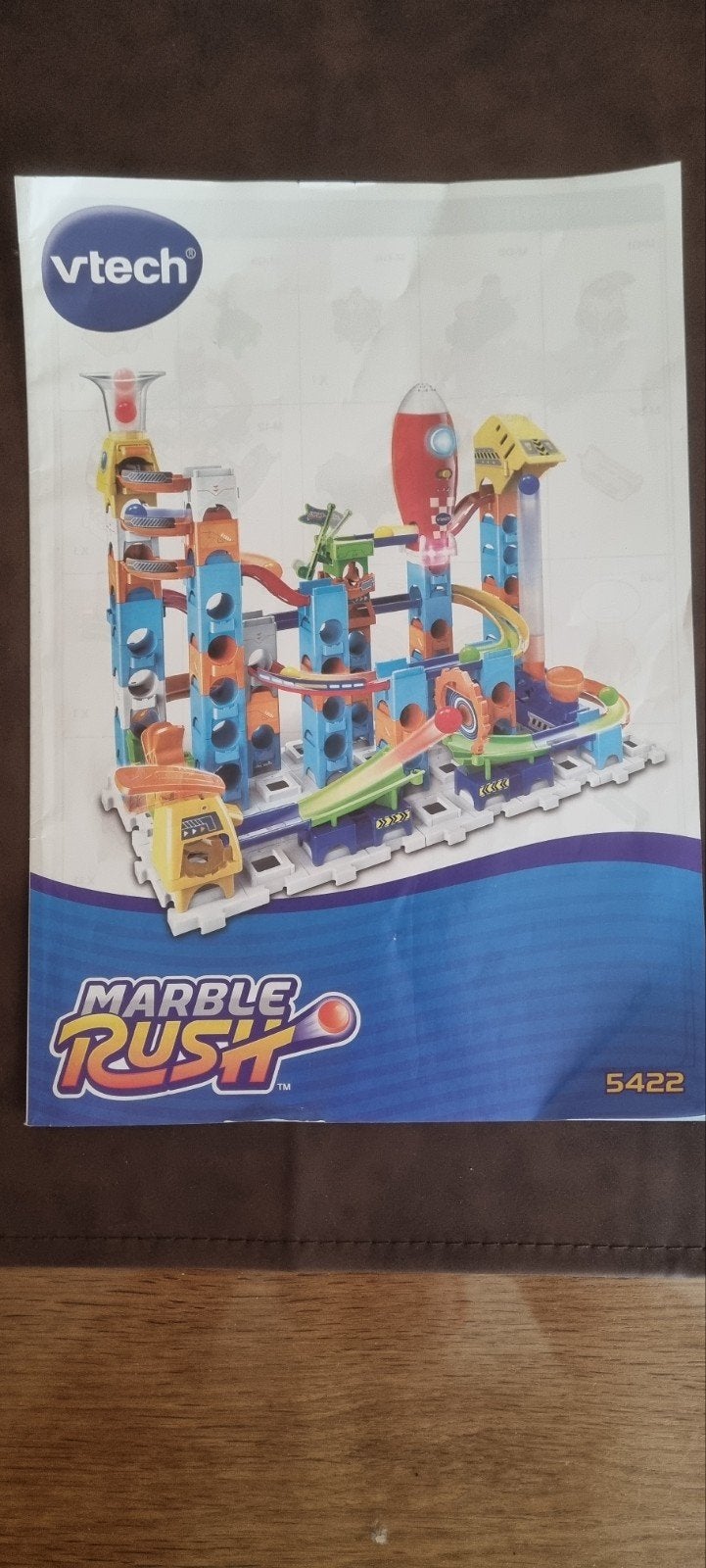 Vtech Knikkerbaan Marble Rush - Compleet met 9 knikkers, Ophalen, Gebruikt, Bouwen