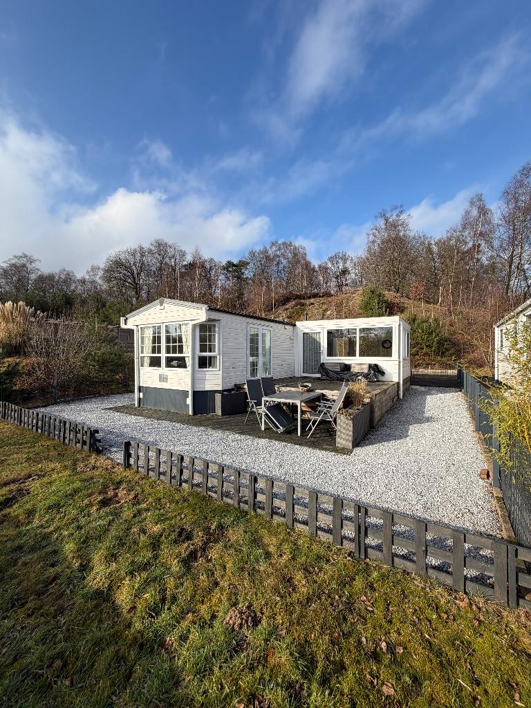 VERKOCHT! L-VORMIGE  CHALET WILSUMER BERGE, Caravans en Kamperen, Stacaravans, Tot en met 2