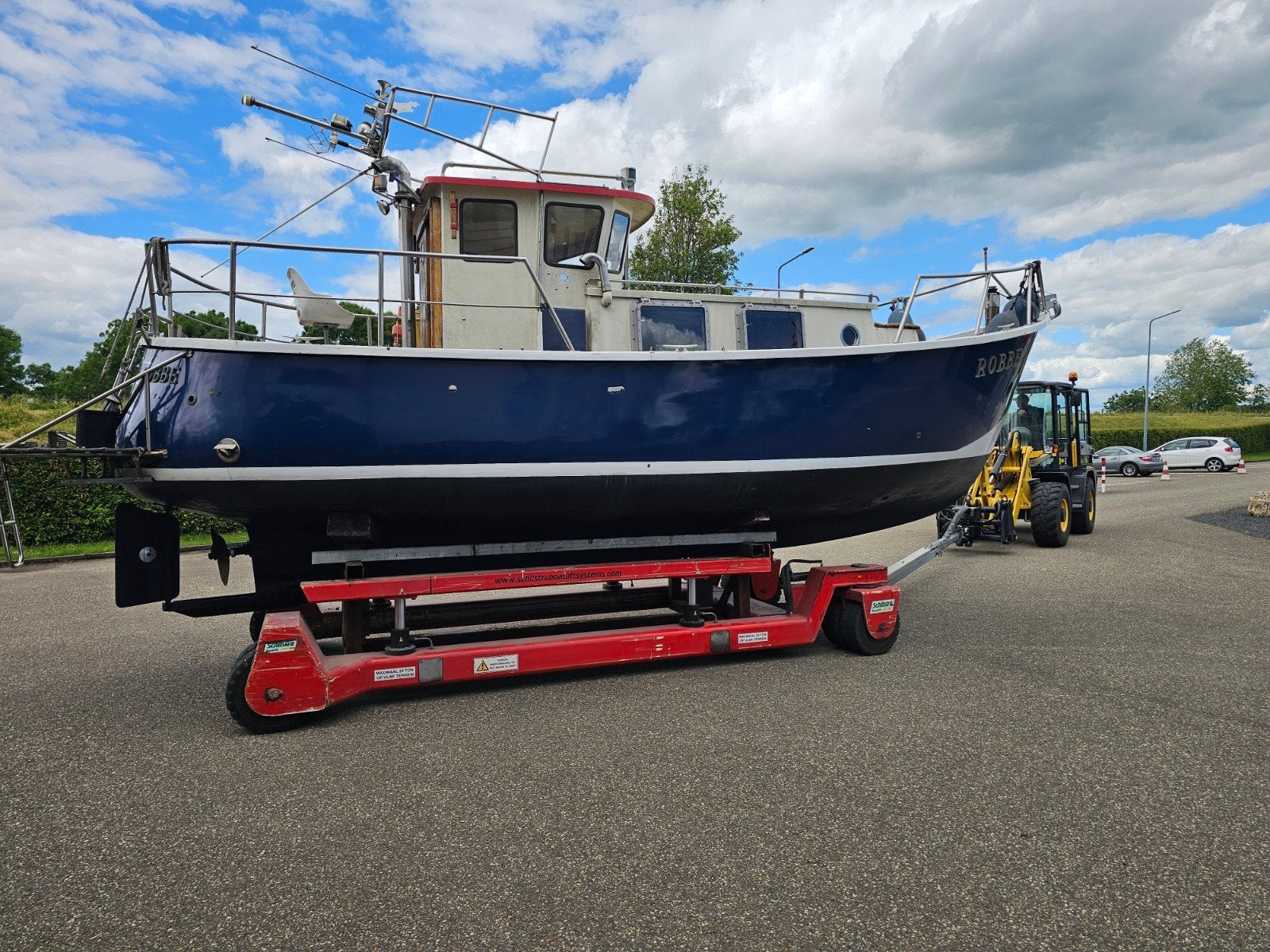 Prachtige Fisherman 27 van 8.2 x 3m Merc Motor, Watersport en Boten, Ophalen, Polyester, Toilet