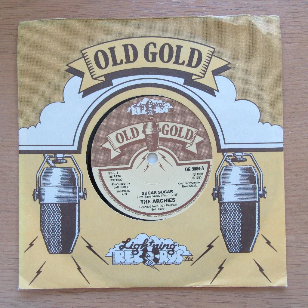 single Archies: Sugar Sugar, Gebruikt, 7 inch, Single, Ophalen of Verzenden
