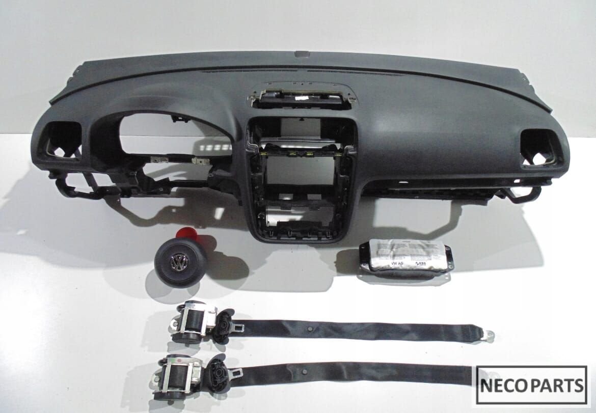 VOLKSWAGEN SCIROCCO AIRBAG AIRBAGSET ORGINEEL OP AANVRAAG, Gebruikt, -, Volkswagen, -