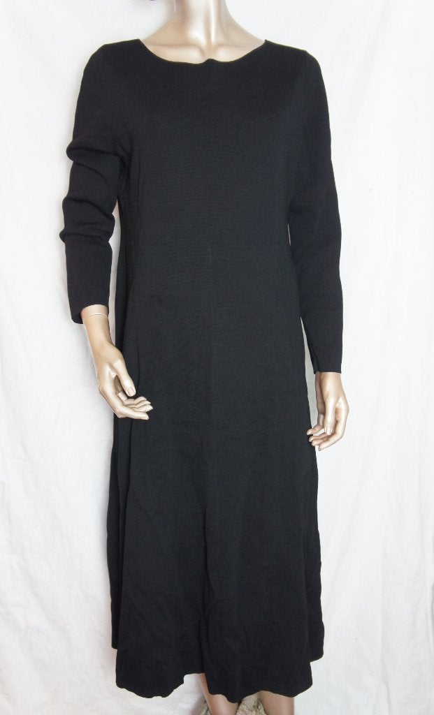 MARINA RINALDI jurk maat M ( valt mt 40/42), Kleding | Dames, Maat 38/40 (M), Zwart, Ophalen of Verzenden, Zo goed als nieuw