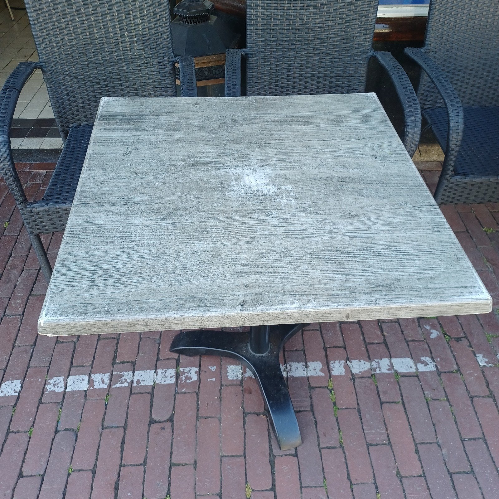 TAFELBLAD 70X70 CM, Gebruikt, 50 tot 100 cm, Vierkant, 50 tot 100 cm