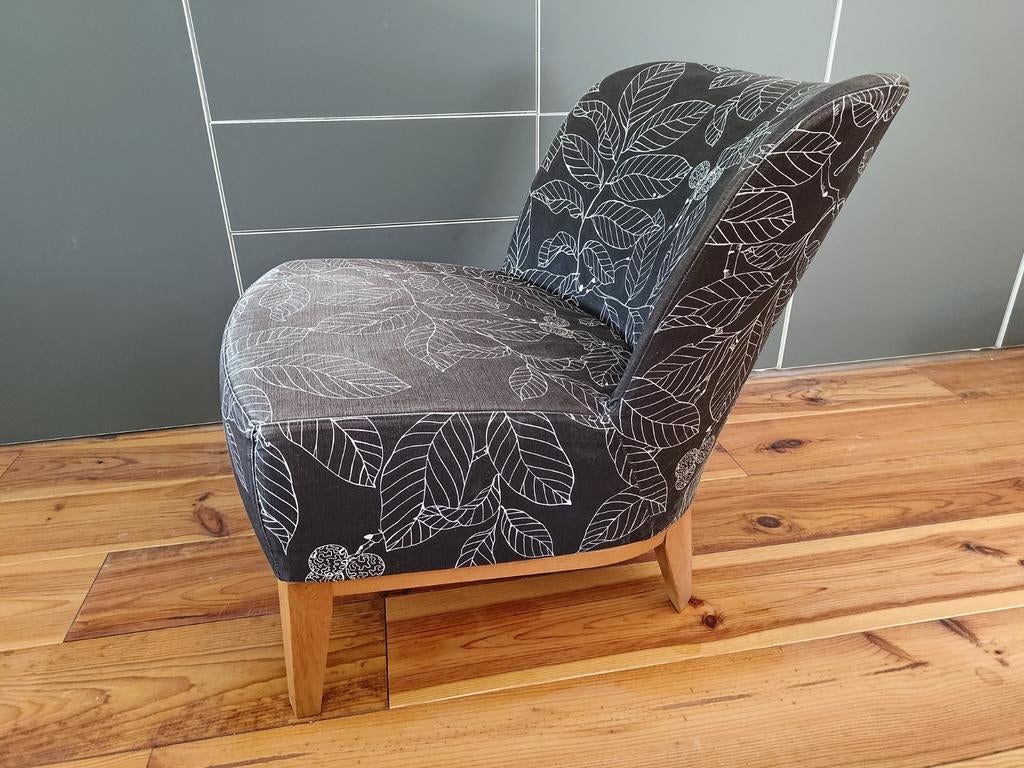 Fauteuille, Gebruikt, 75 tot 100 cm, Ophalen of Verzenden, Stof