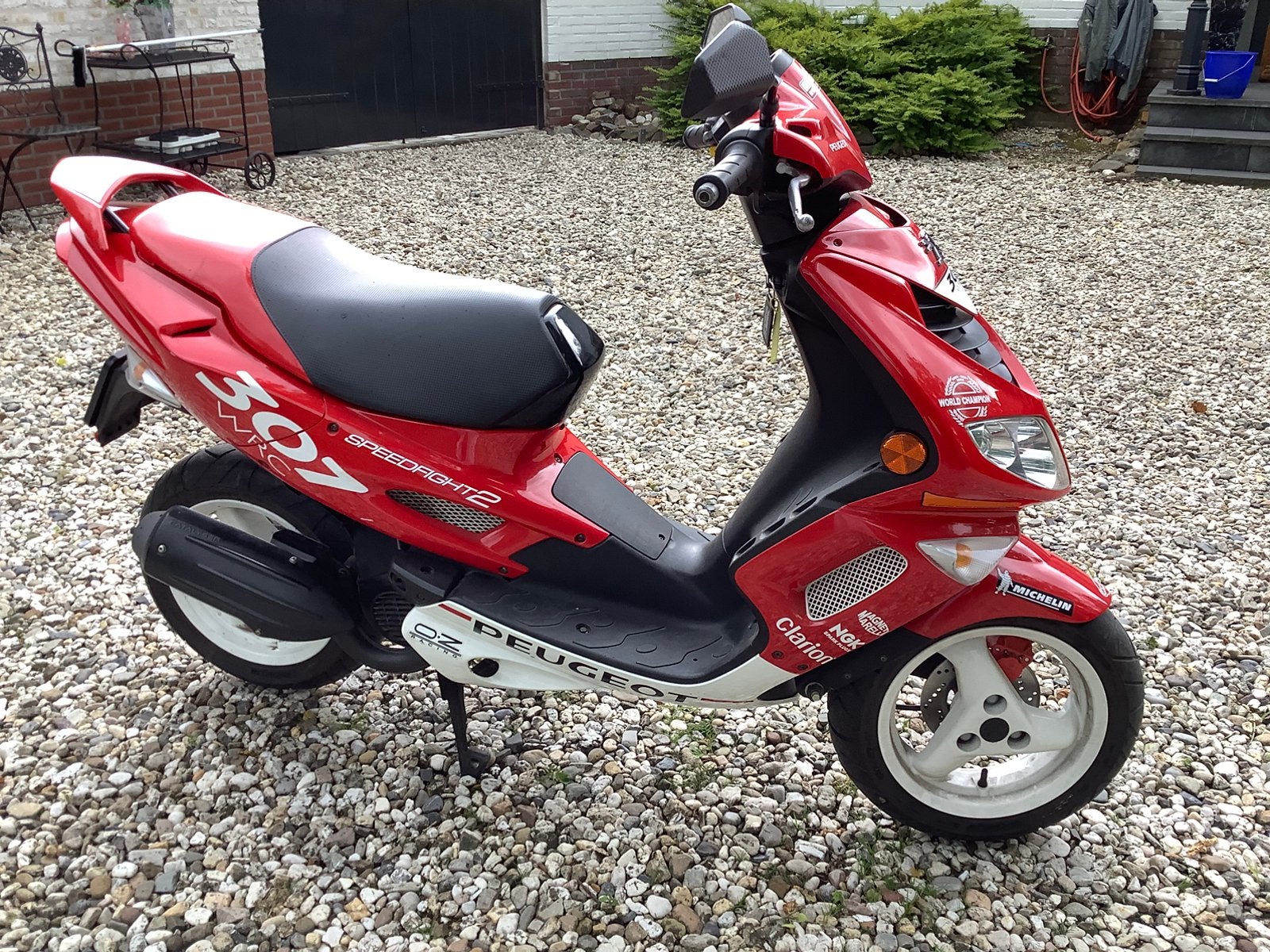 Peugeot Streetfight 2 snorscooter, Fietsen en Brommers, Scooters | Peugeot, Ophalen, Gebruikt, Speedfight, Benzine