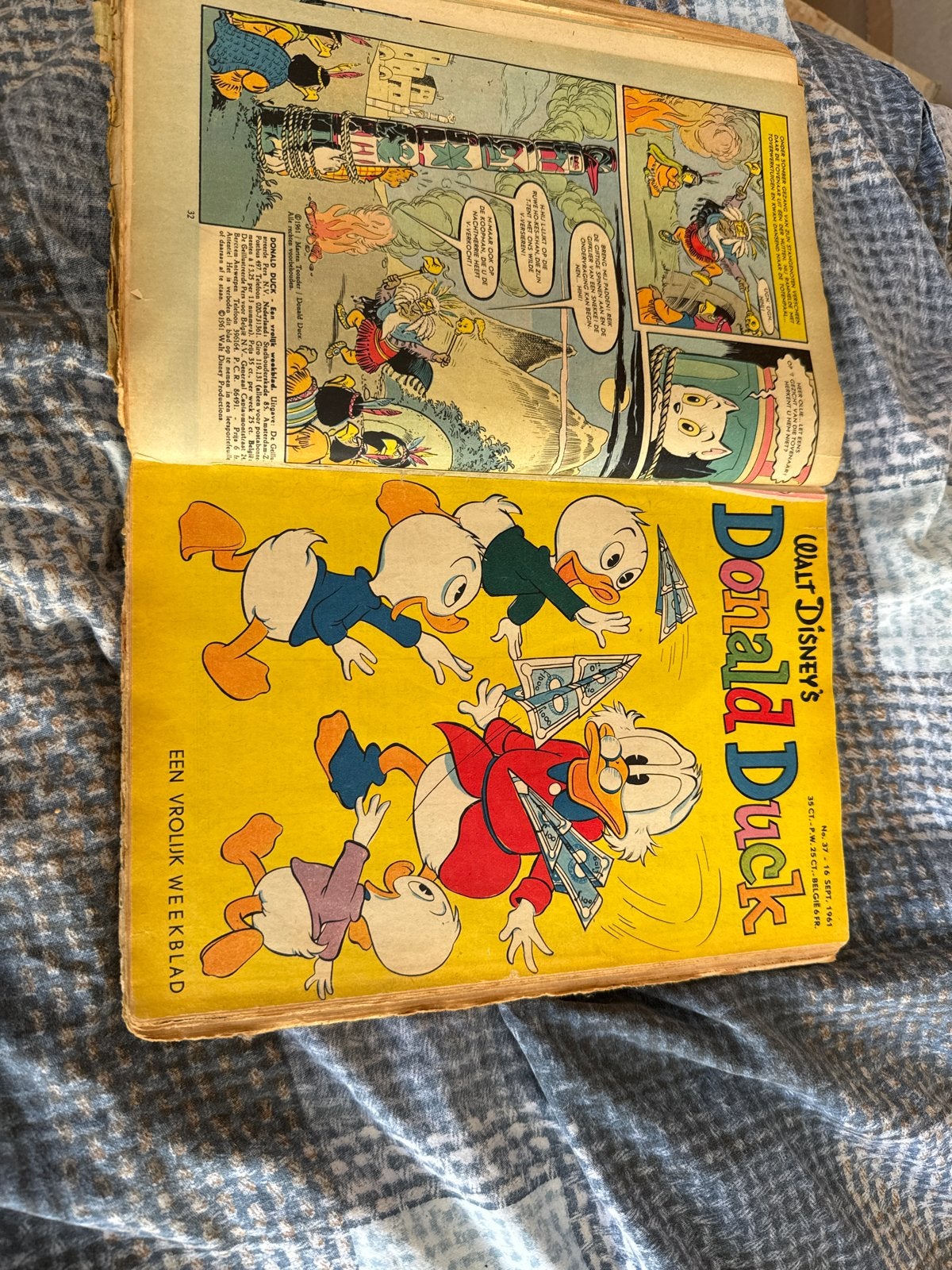 Donald Duck Jaargang 1961 - Compleet en Versleten, Complete serie of reeks, Ophalen of Verzenden, Gelezen