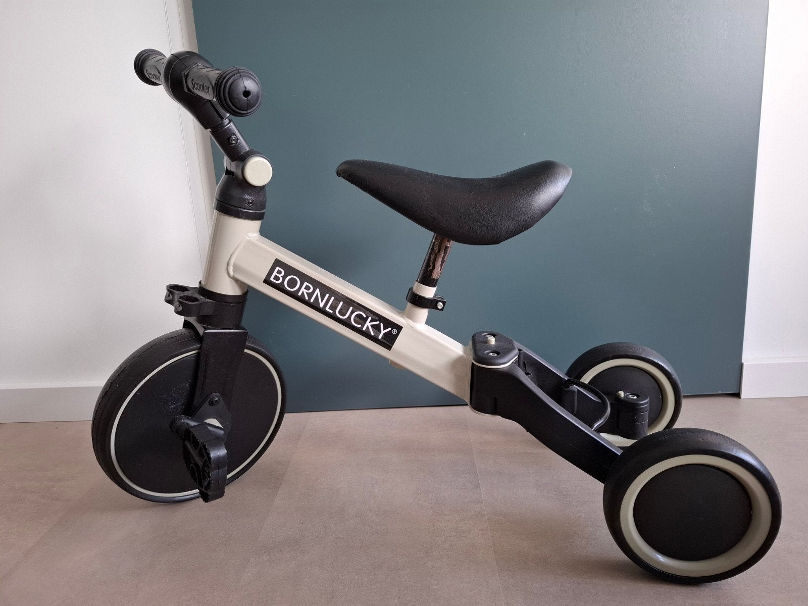 Born Lucky Loopfiets 2-in-1 Loopfiets en Driewi, Ophalen of Verzenden, Zo goed als nieuw, Loopfiets