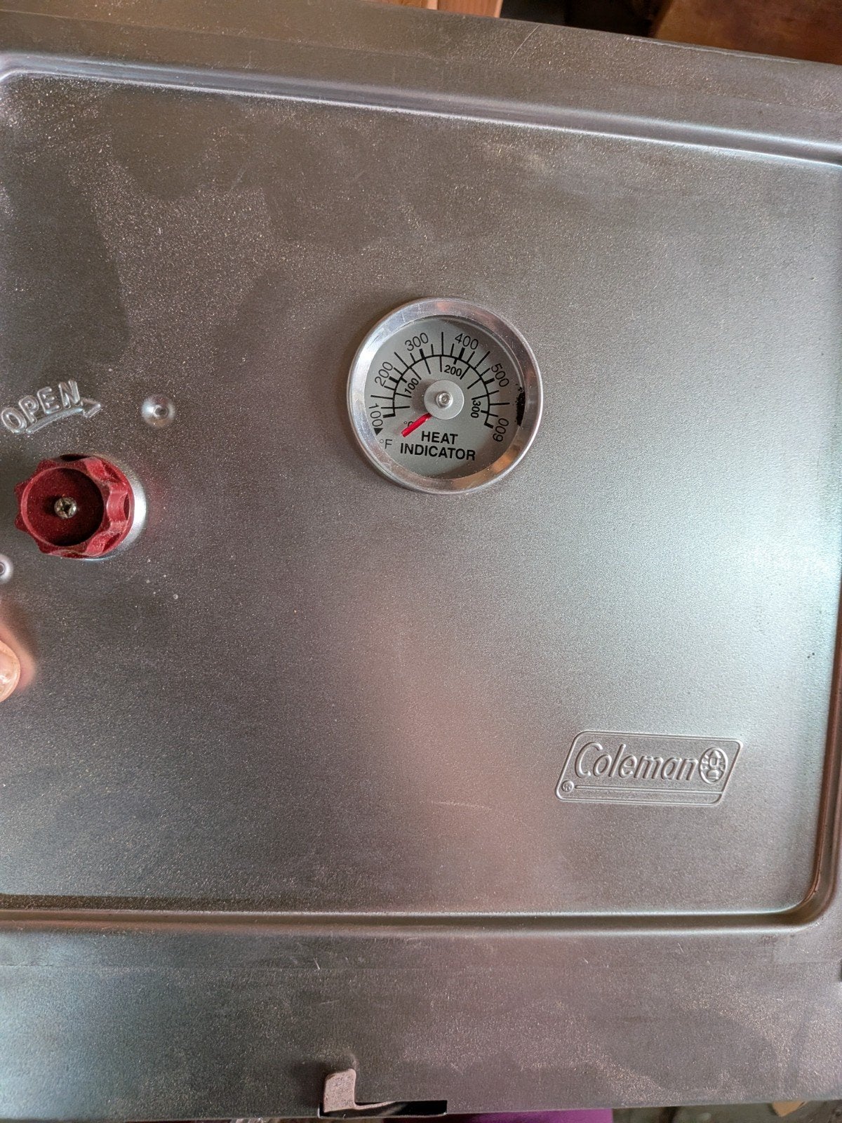 Gereserveerd Coleman oven in houten kist - Ideaal voor campi, Ophalen, Zo goed als nieuw