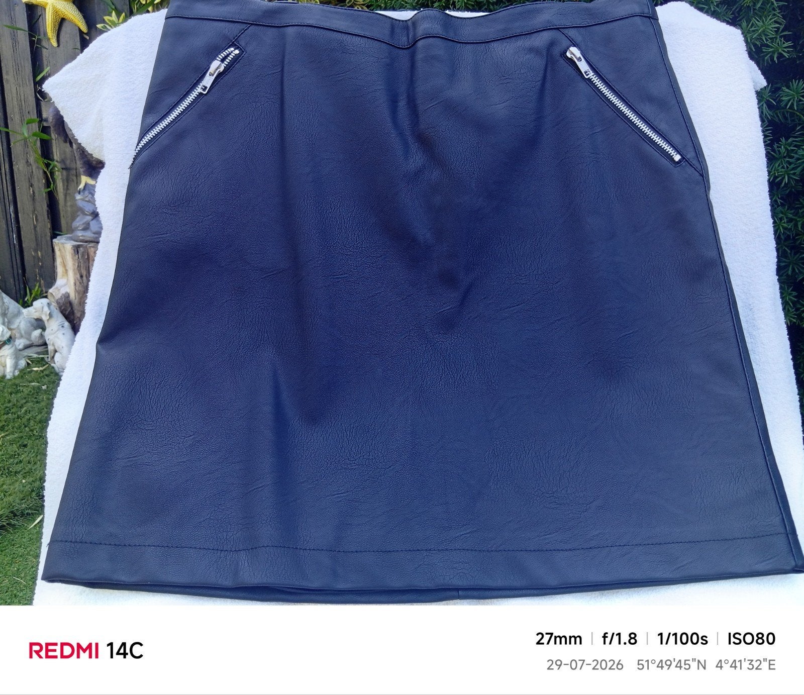 SoyaConcept PU-Leren Rok - Maat 44, Kleding | Dames, Rokken, Zwart, Maat 42/44 (L), Nieuw, Ophalen of Verzenden