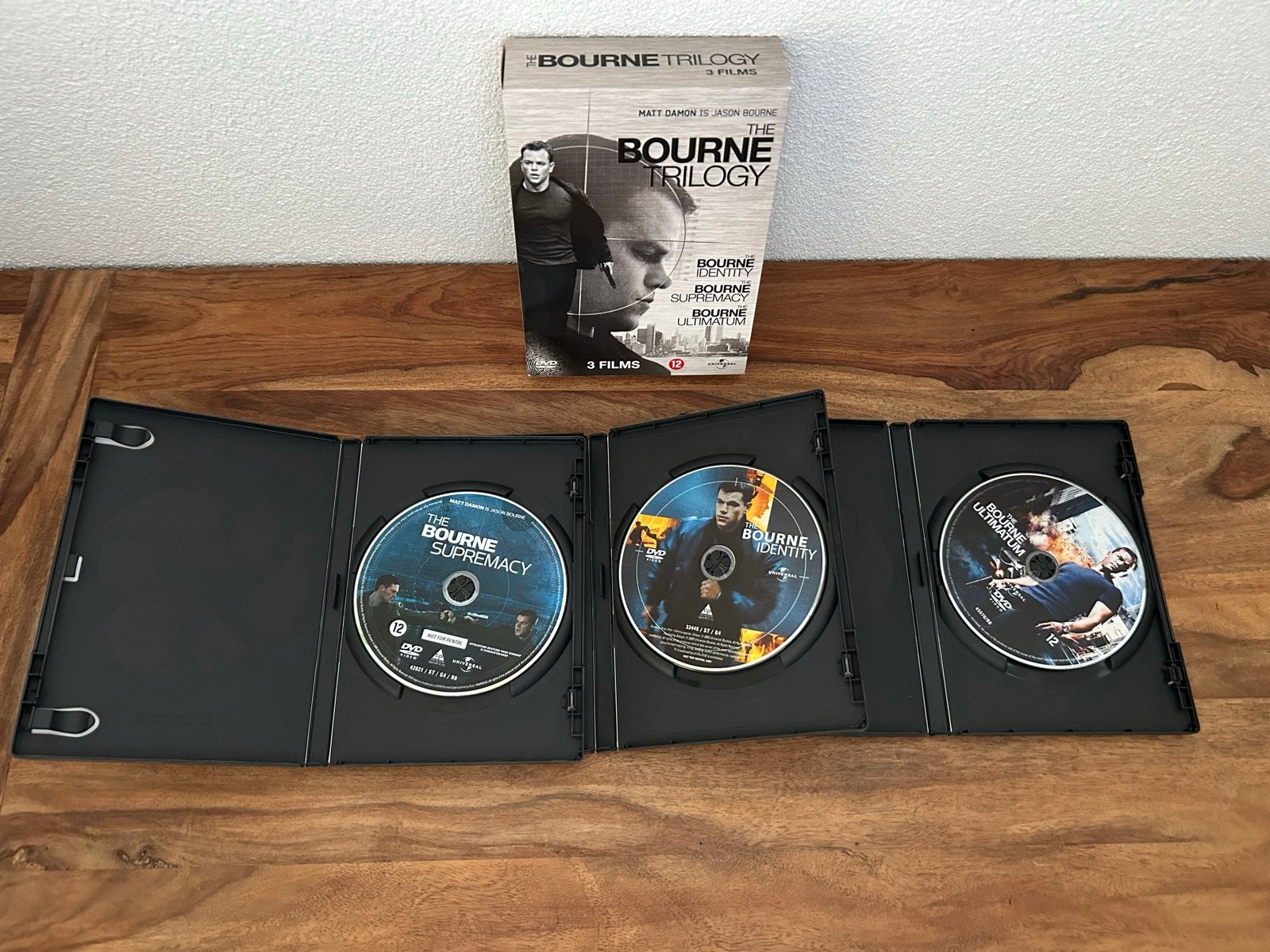The Bourne Trilogy - 3 Films DVD Boxset, Nederlands, Actiethriller, Ophalen of Verzenden, Zo goed als nieuw