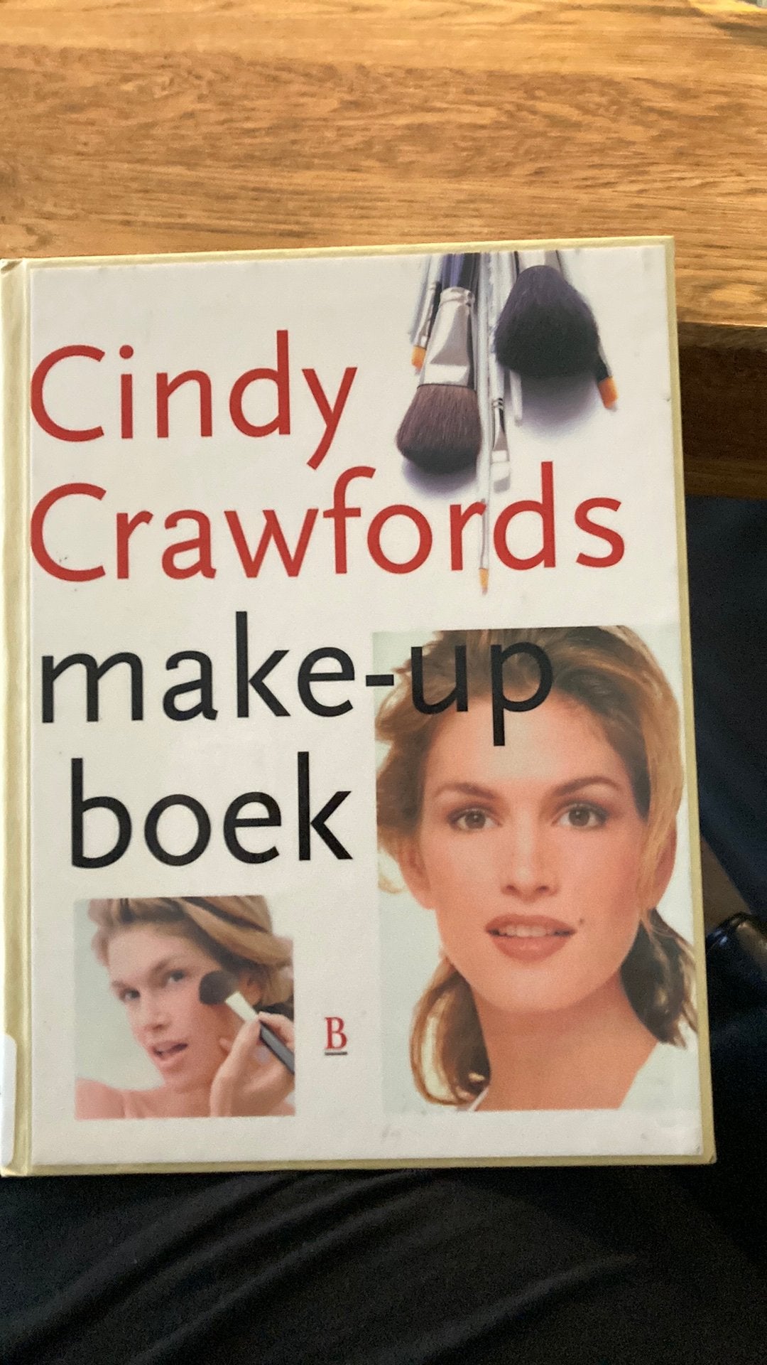 Boek( Cindy Crawfords make up boek, Ophalen of Verzenden, Zo goed als nieuw, Gehele gezicht