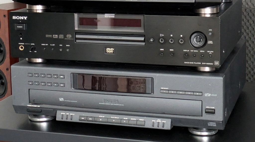 Sony DVP-NS900V, Philips DCC-951 en CDC-916, defect, Ophalen of Verzenden, Niet werkend, Philips, Wisselaar