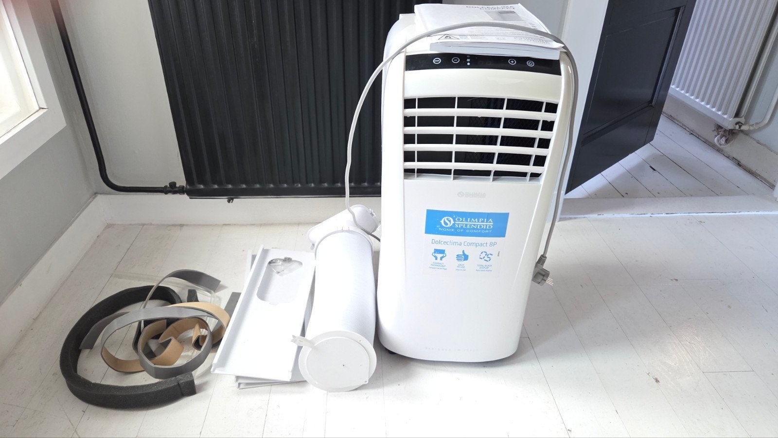 Olimpia Splendid Dolcevita Compact 8P Mobiele Airco, Ophalen, Minder dan 60 m³, 3 snelheden of meer, Zo goed als nieuw