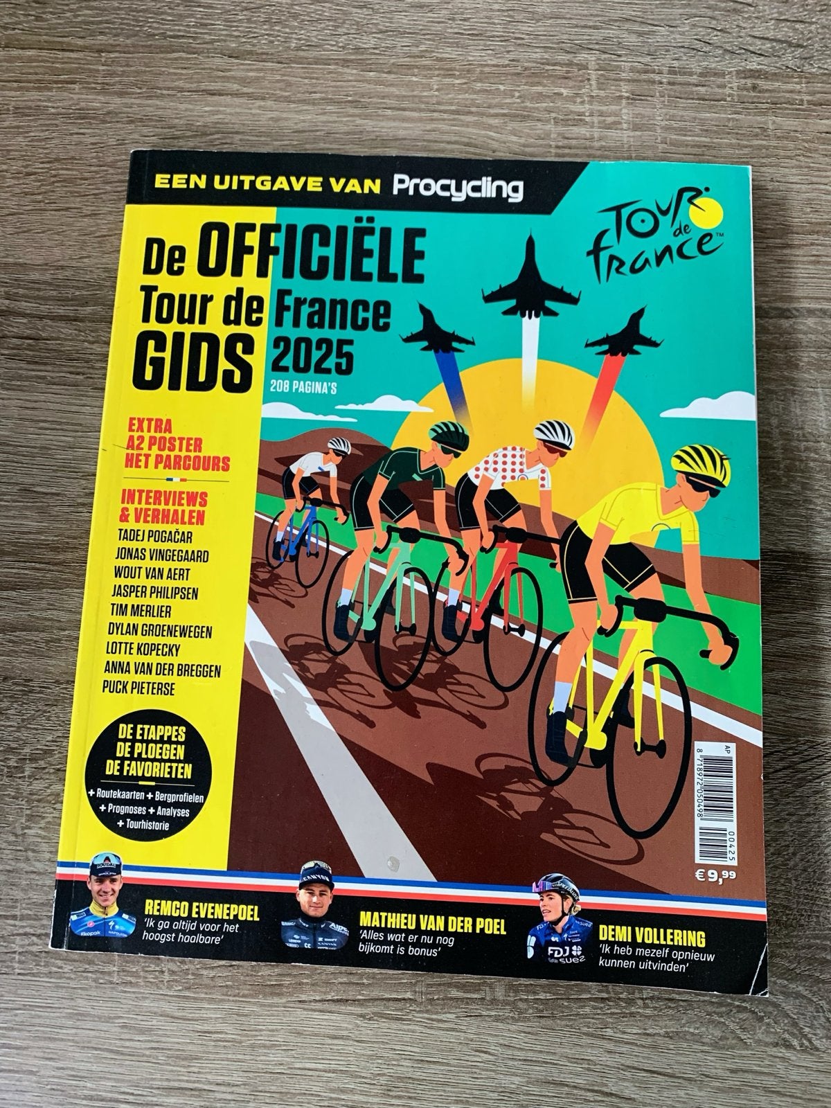 De Officiële Tour de France Gids 2025 - Procycling, Ophalen of Verzenden, Zo goed als nieuw, Sport en Vrije tijd