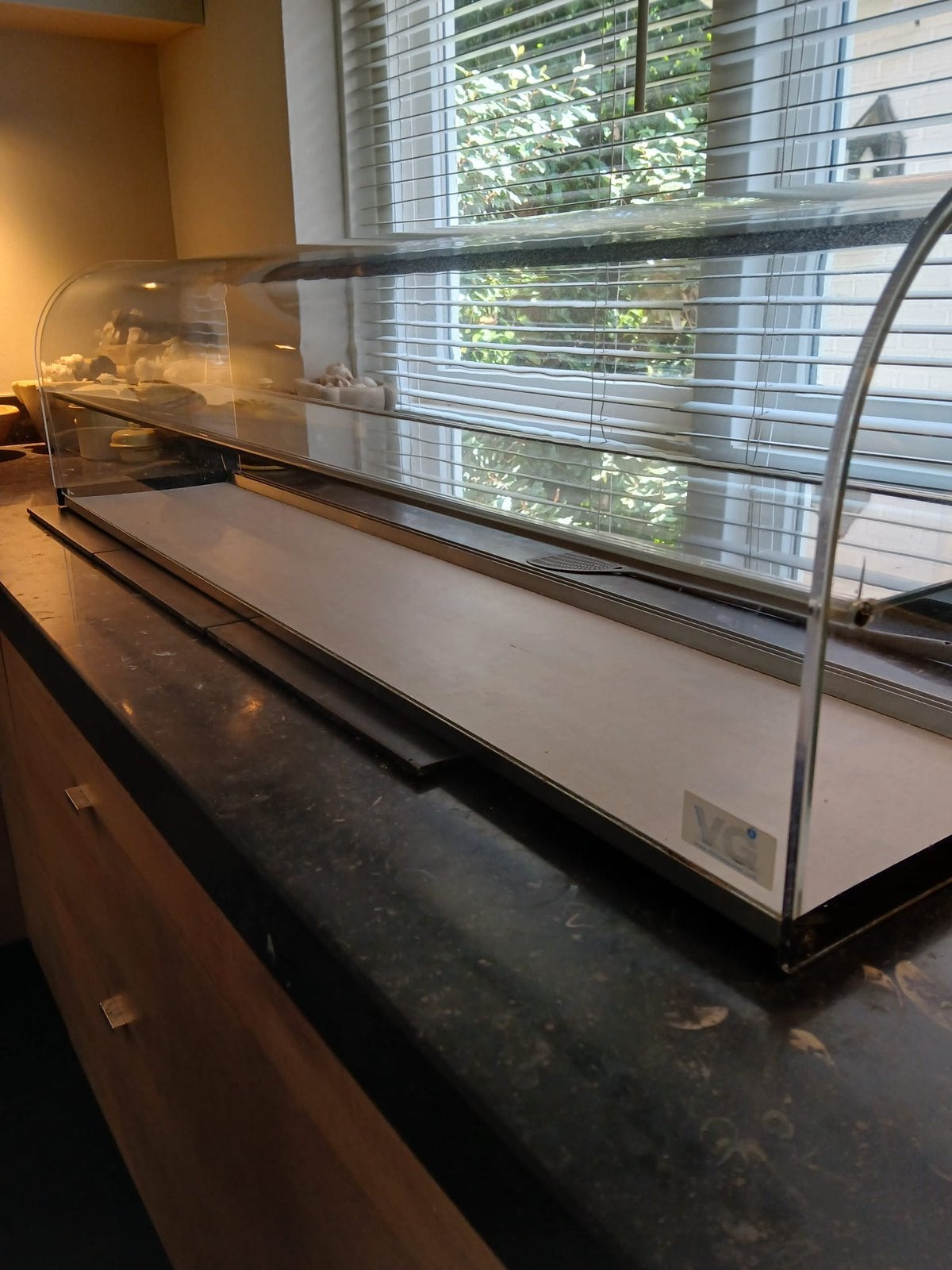 Transparante voedsel vitrine, Ophalen of Verzenden, 25 tot 50 cm, 50 tot 100 cm, Minder dan 100 cm