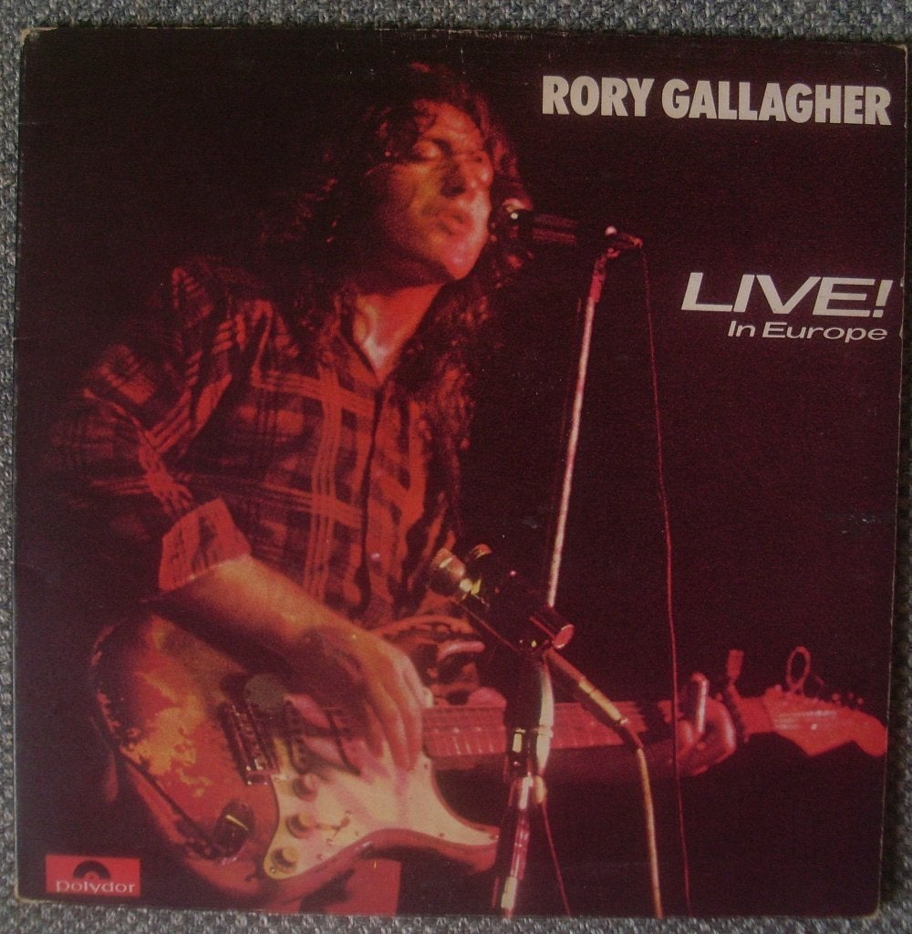 Rory Gallagher - Live! In Europe (LP), Cd's en Dvd's, LP, Gebruikt, Blues Rock, Ophalen of Verzenden