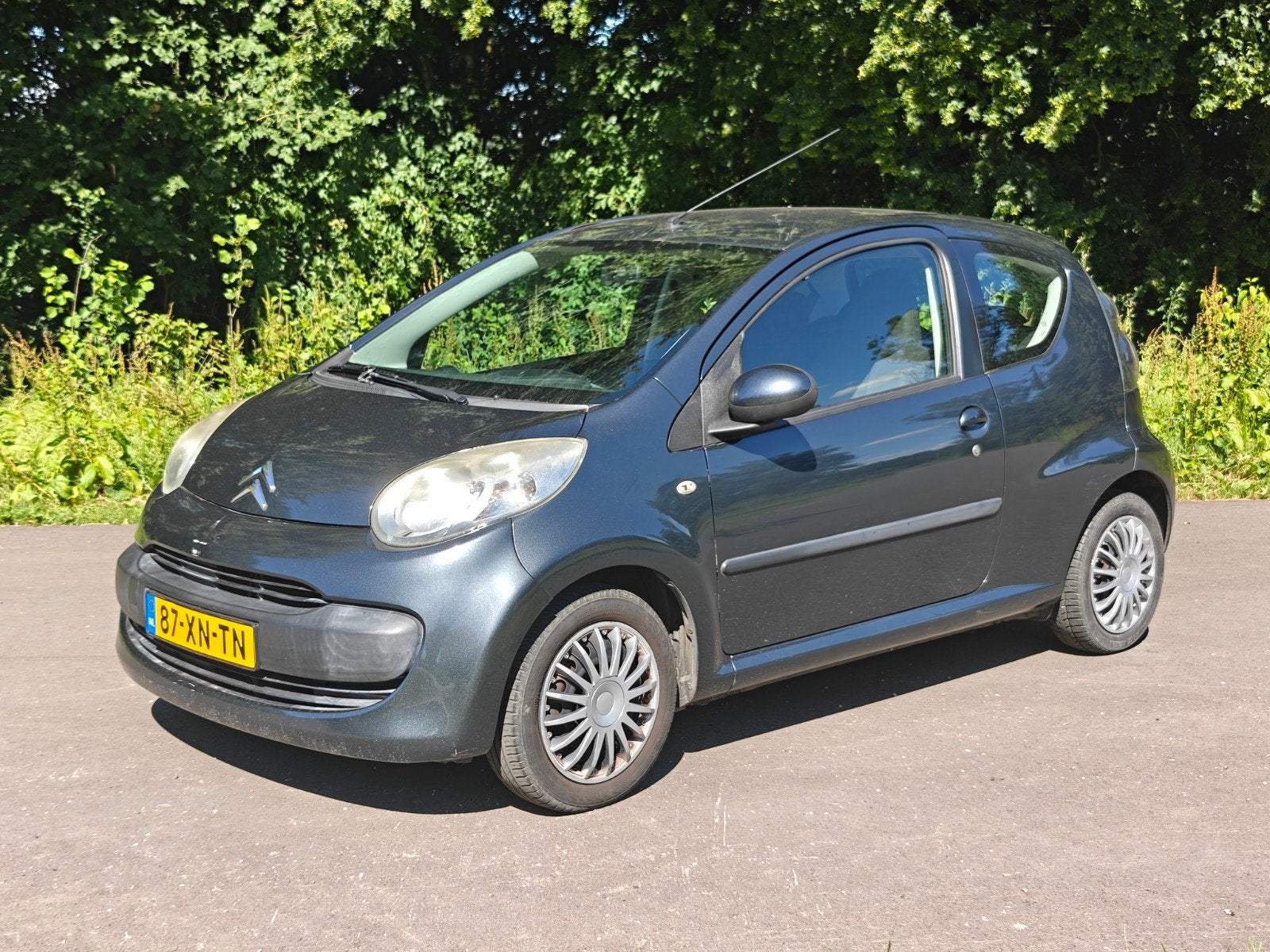 Citroën C1 1.0 3-DRS 2007 Grijs, Voorwielaandrijving, Stof, 4 stoelen, C1