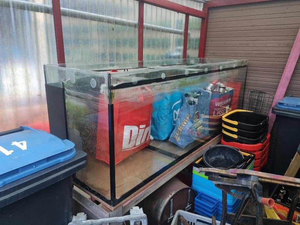 Aquariumbak 200x60x60, Dieren en Toebehoren, Vissen | Aquaria en Toebehoren, Ophalen of Verzenden, Gebruikt, Leeg aquarium
