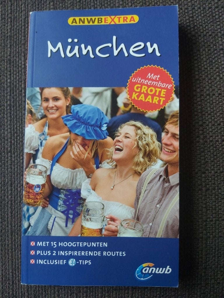 ANWB Extra München Reisgids met uitneembare kaart, Boeken, Gelezen, Europa, Ophalen of Verzenden, Reisgids of -boek