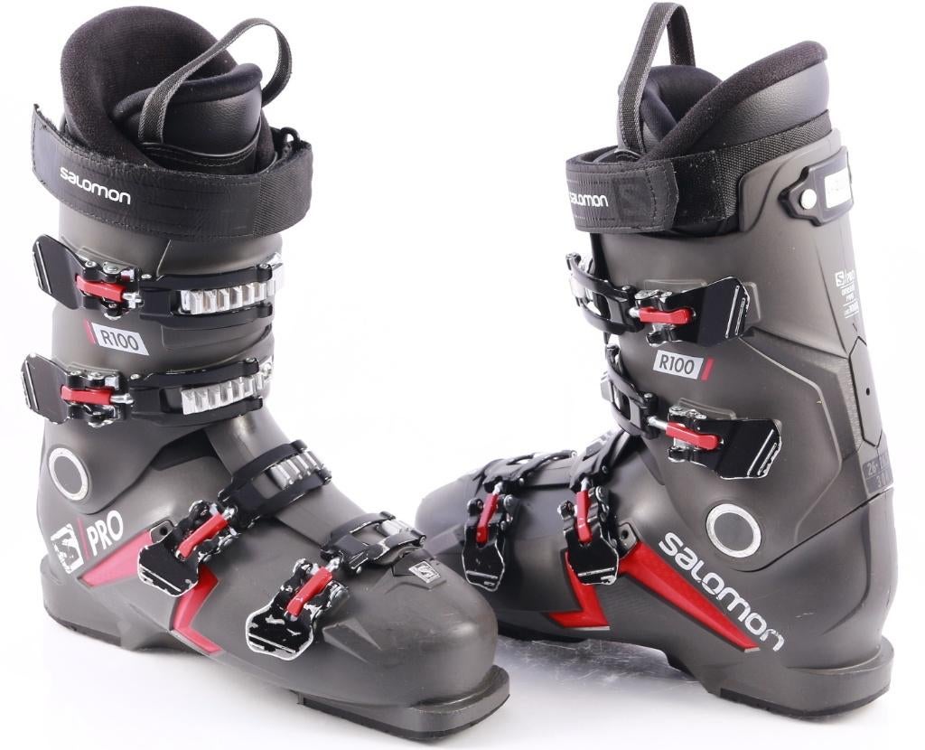 40,5 41 EU skischoenen SALOMON S/PRO R100 2022, 160 tot 180 cm, Gebruikt, Schoenen, Carve