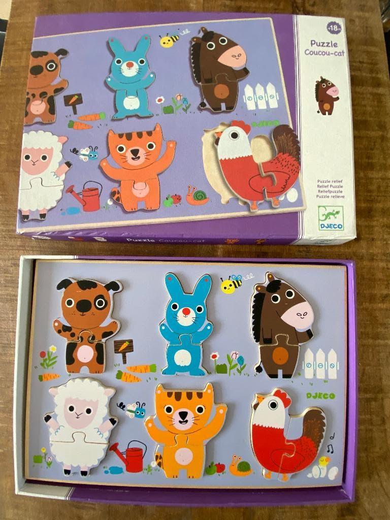 Djeco puzzel, Ophalen of Verzenden, Gebruikt