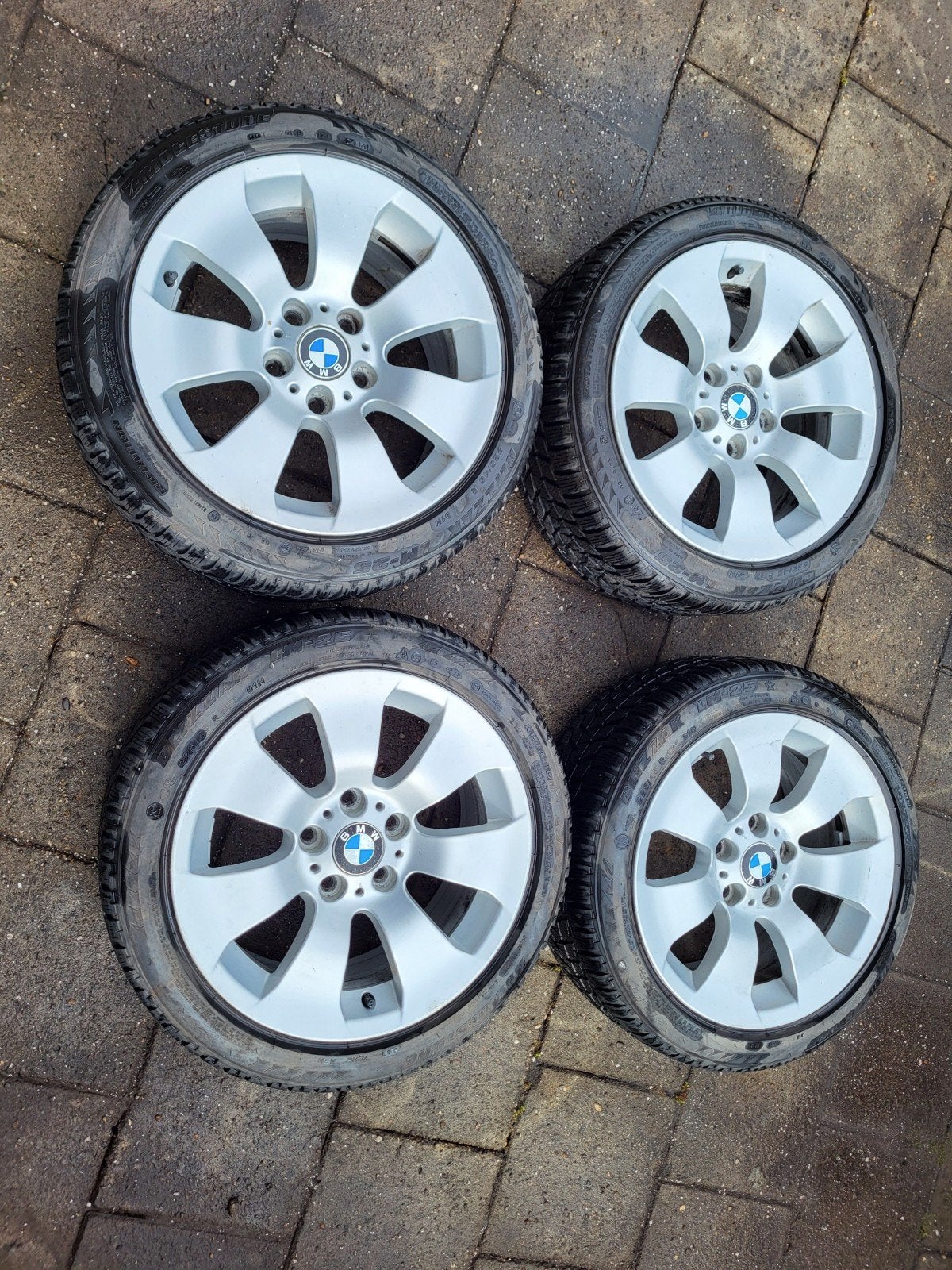 BMW 17 inch velgen E80 en E90 serie, Auto-onderdelen, Banden en Velgen, Gebruikt, Banden en Velgen, 17 inch, Personenwagen