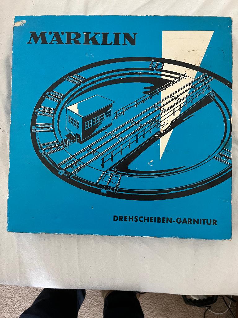 Draaischijf Märklin, Hobby en Vrije tijd, Modeltreinen | H0, Ophalen, Wisselstroom, Rails, Zo goed als nieuw