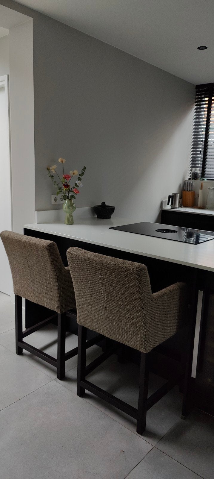 2 Comfortabele Barstoelen (prijs is voor 2 stoelen), Huis en Inrichting, 2 krukken, Ophalen, Gebruikt, 60 tot 90 cm