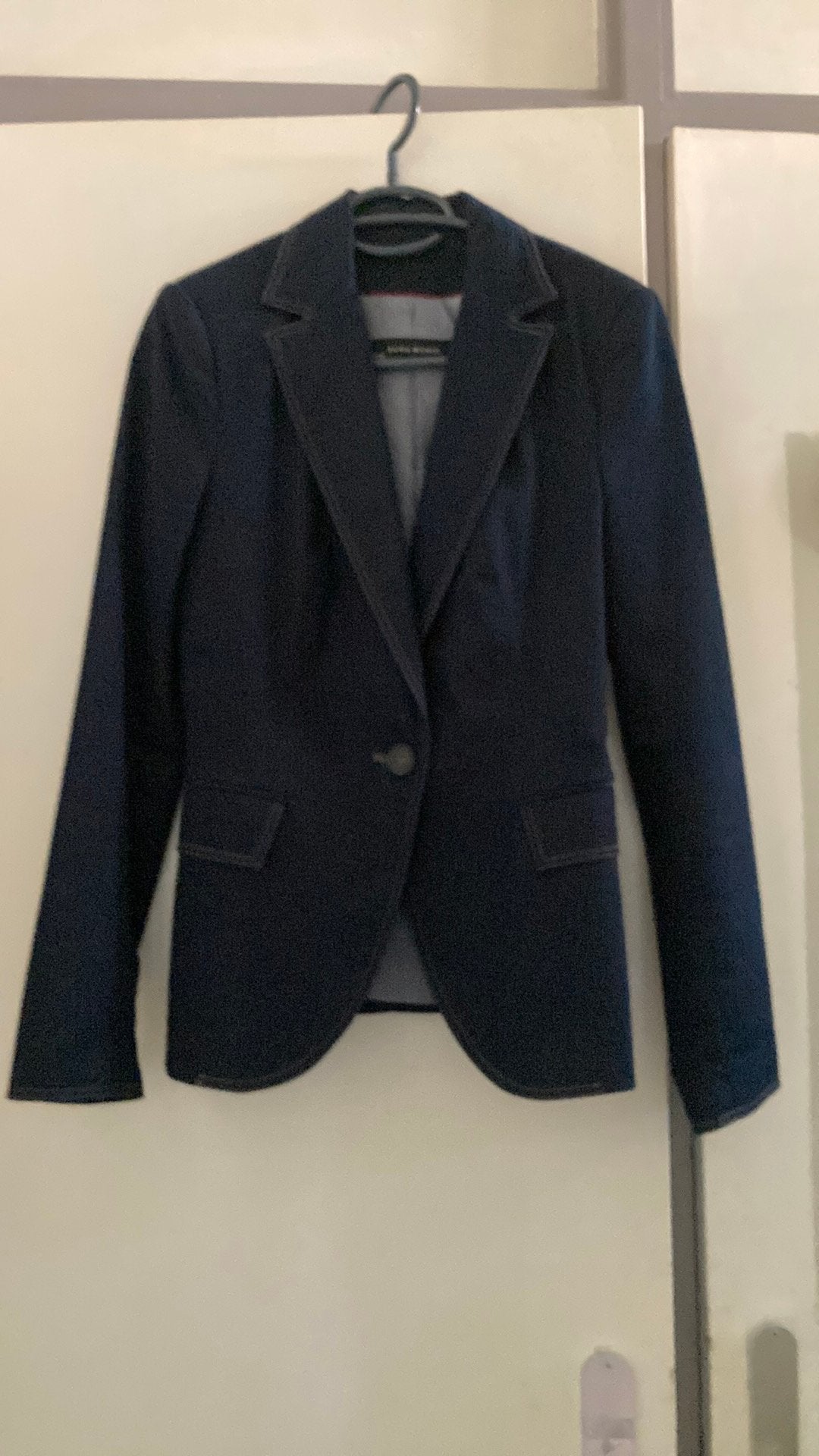 Mooi blazer. Blauw, Kleding | Dames, Ophalen, Zo goed als nieuw, Maat 36 (S), Blauw