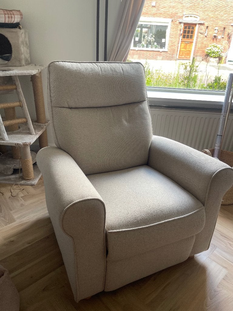 fauteuil van JYSK, Huis en Inrichting, Fauteuils, Ophalen, Zo goed als nieuw, 75 tot 100 cm, 50 tot 75 cm