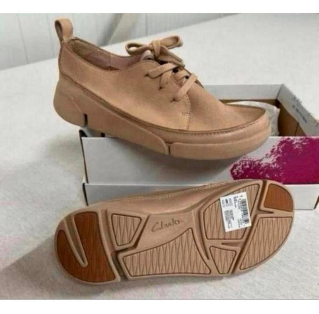 CLARKS Tri Clara 261352544 Blush beige schoenen 35.5 NIEUW, Meisje, Schoenen, Nieuw, Ophalen of Verzenden